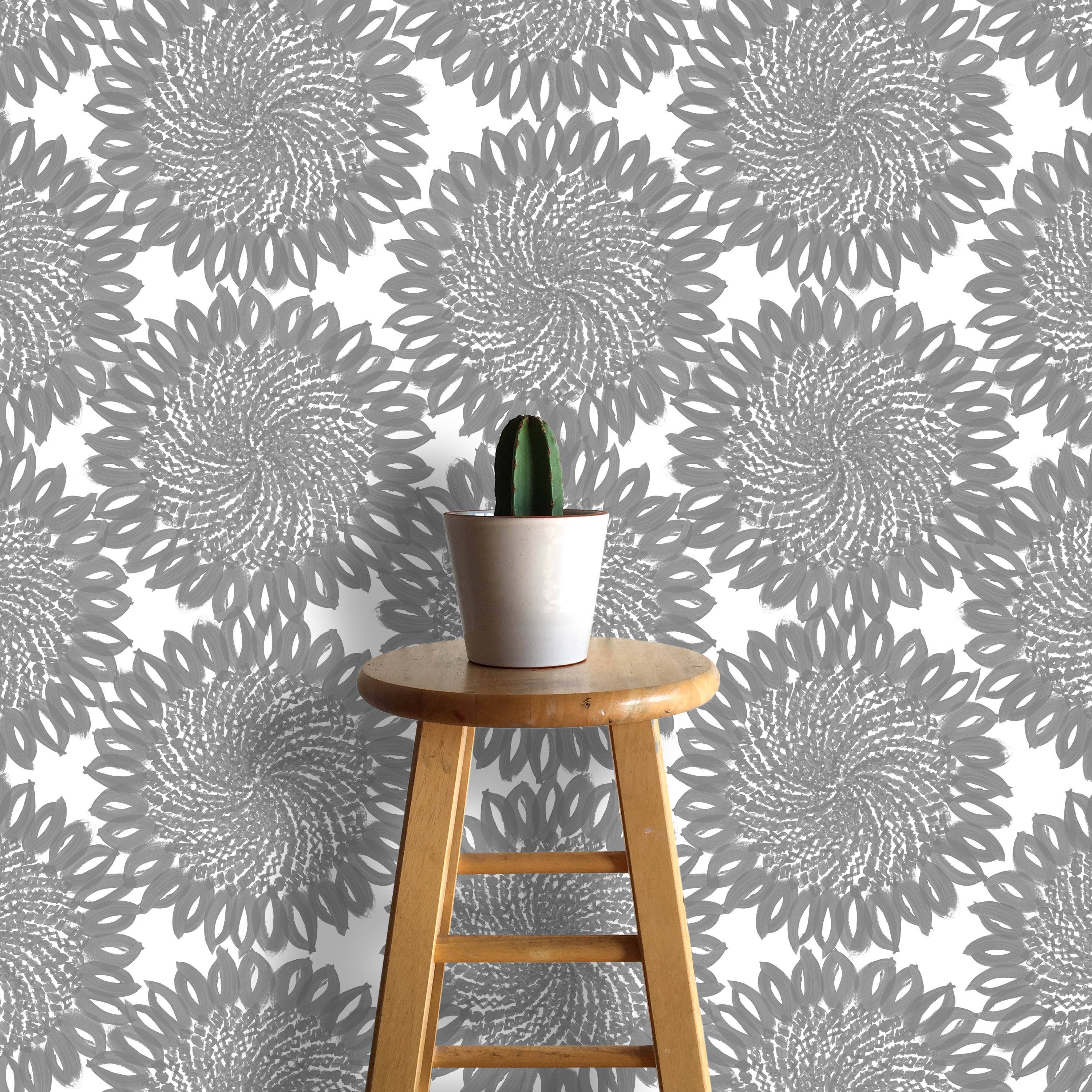 Robin Ann Meyer - Venta al por mayor Papel pintado - Recubrimiento de pared Sunburst: 61 cm de ancho x 120" de largo.7