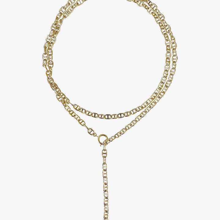 HELLES - Wholesale Y-Neck/Lariat Necklace - MARINA NECKLACE