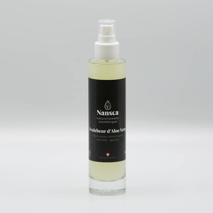 Fraicheur d'Aloe Vera: Lotion tonique rafraichissante pour la vente par Nansca