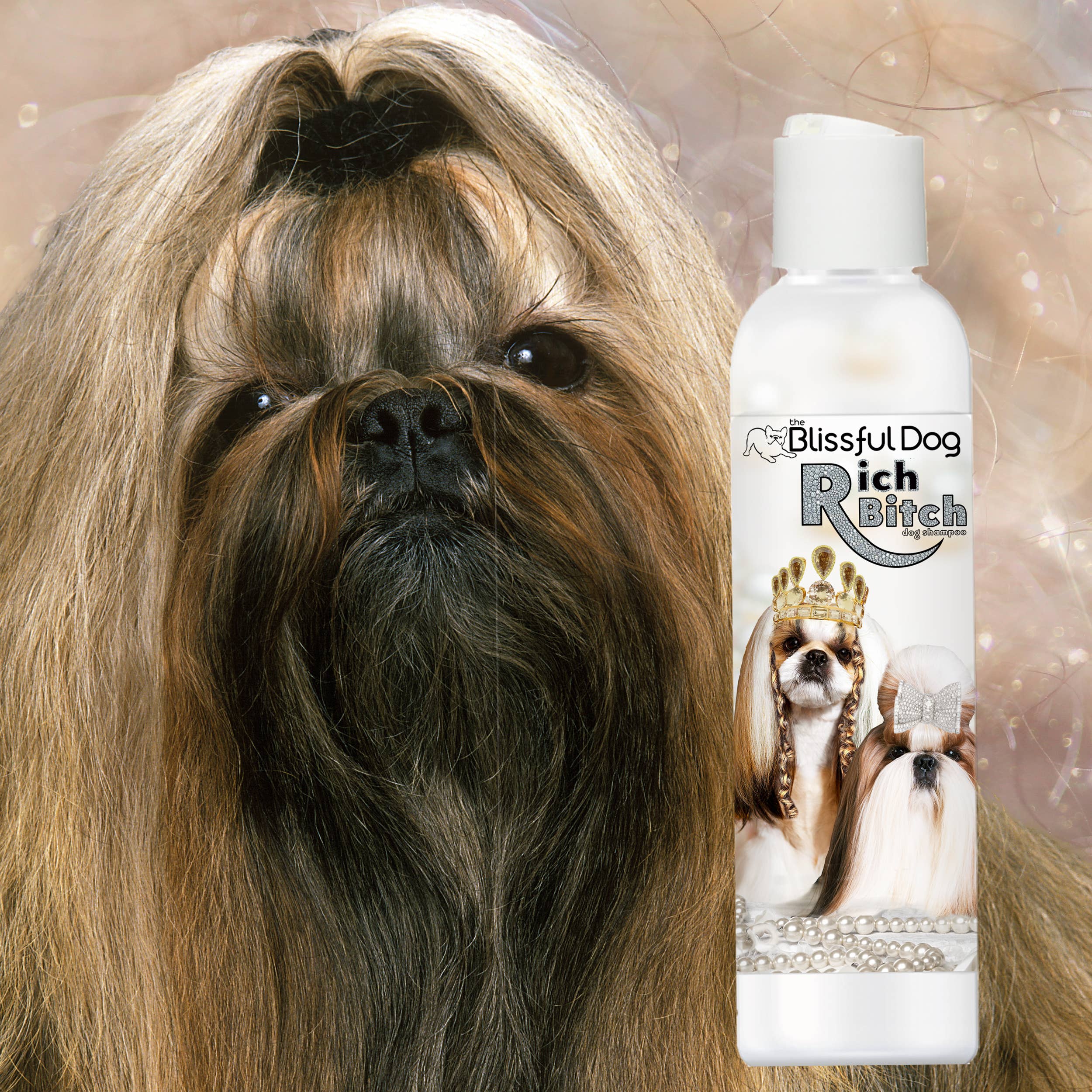 The Blissful Dog – wholesale Djurschampo - Hund – Drama drottning hund schampo för krävande Diva hund 4, 8, 16 oz5