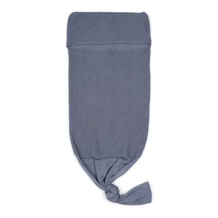 Blue Waffle Swaddle Blanket for wholesale by Baboo