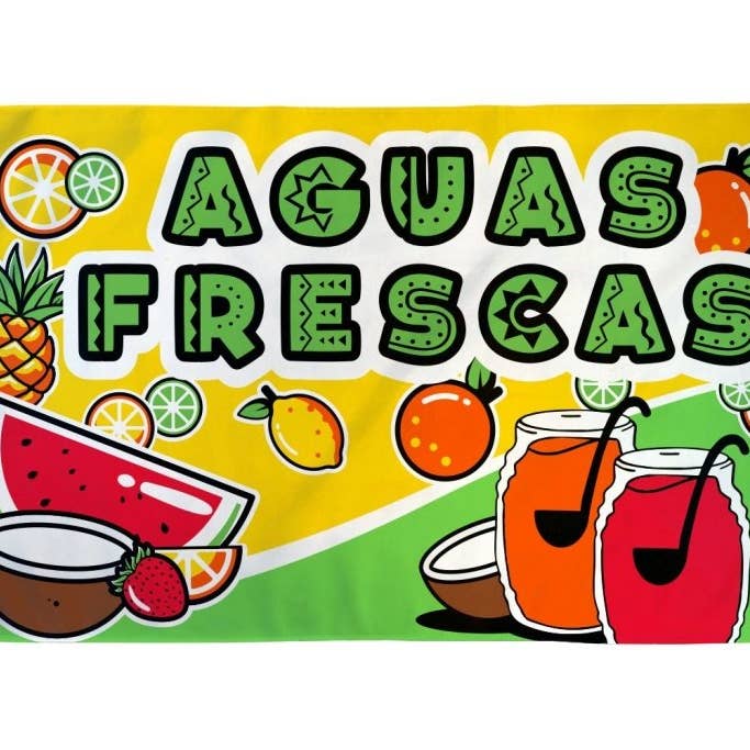 Aguas Frescas Flag 3x5ft Poly for wholesale by Flags Importer