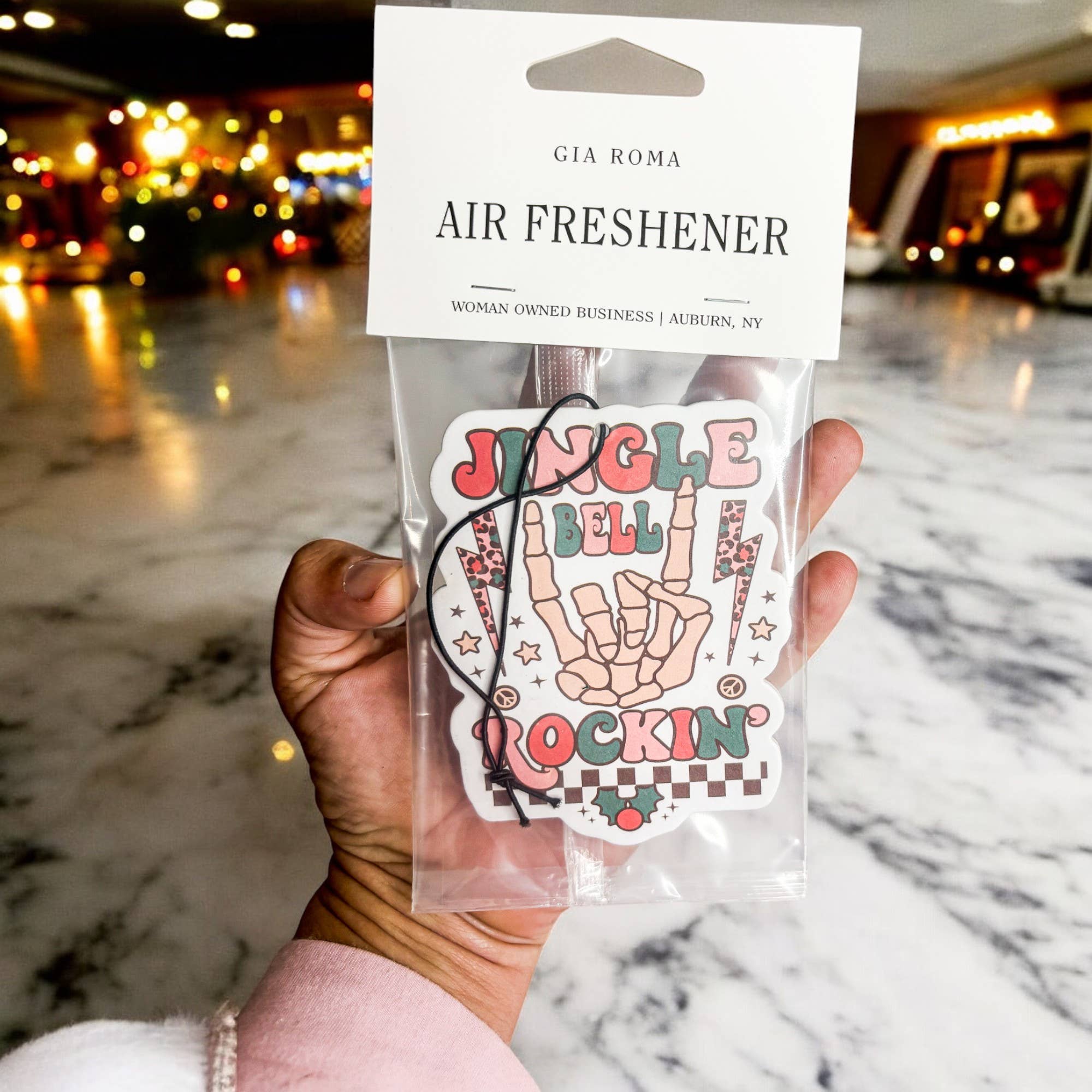 Gia Roma - Vendita all'ingrosso Deodorante per auto - Donna - Regali di Natale rosa unici, freschi natalizi per donna19