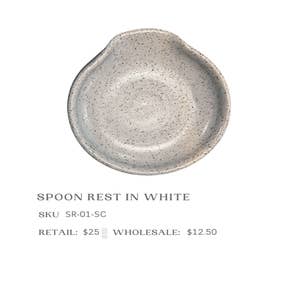 Spoon Rest Assortment (24 pieces) - Sobremesa by TerraKlay