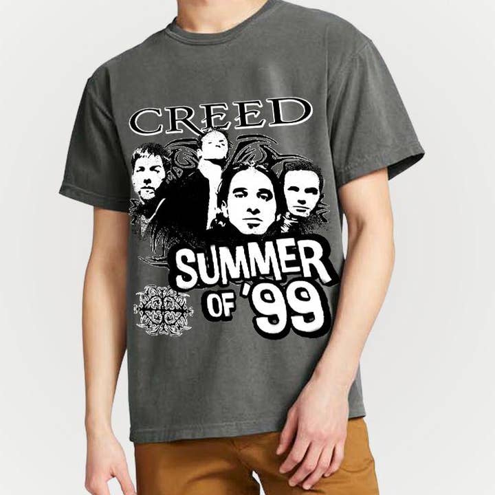 TheKingShirt - Wholesale Graphic Sweatshirt - Women's - Vintage Creed Band Music Apparel Tee and Hoodie Merch