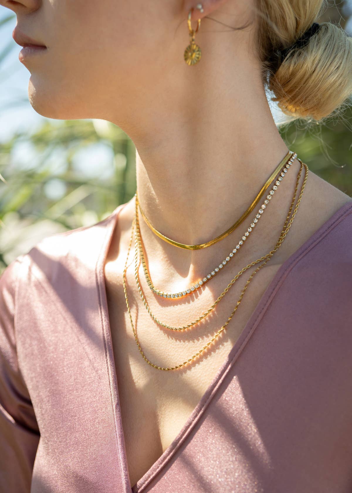 WJW - Wholesale Schakelketting - Gouden ketting met touw5