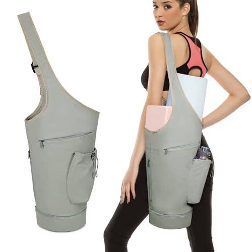 wandf - Wholesale Yoga Bag - Yoga Mat Bag Large Opening Long Tote Yoga Mat Carrier Holder28