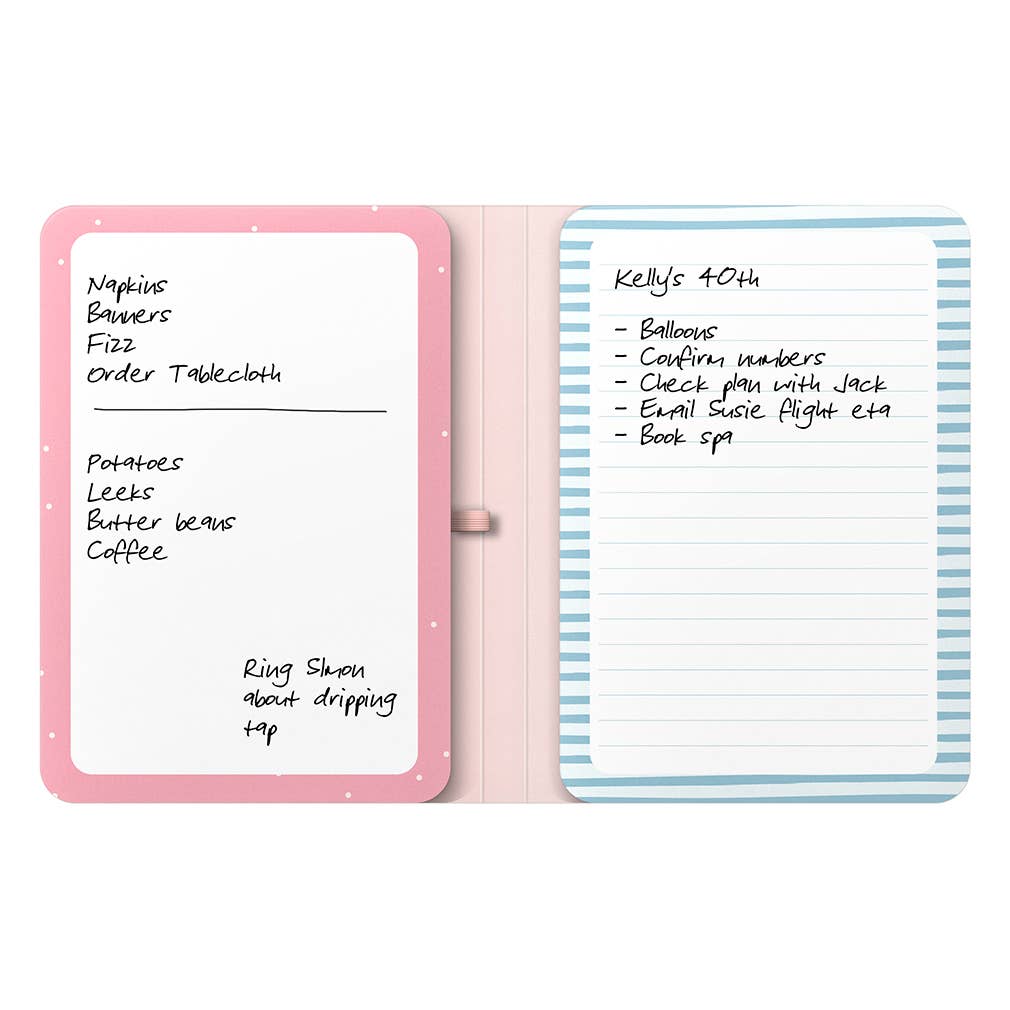 Busy B - Wholesale Notepad - To Do Notes, Two Tear Off List Pads, Notebook, Multi Stripe4