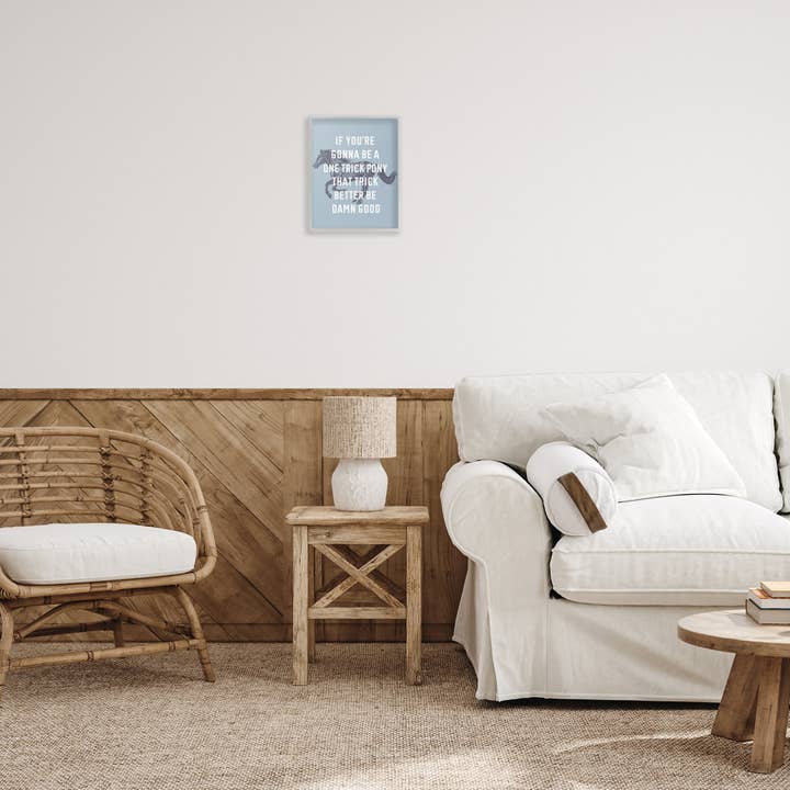 Stupell Industries - Wholesale Wall Decor - Kids & Baby - One Trick Pony Phrase Framed Art11