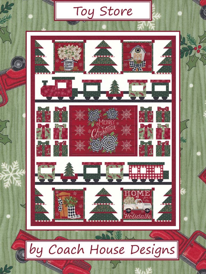 Leksaksaffär täcke mönster för wholesale av Coach House Designs