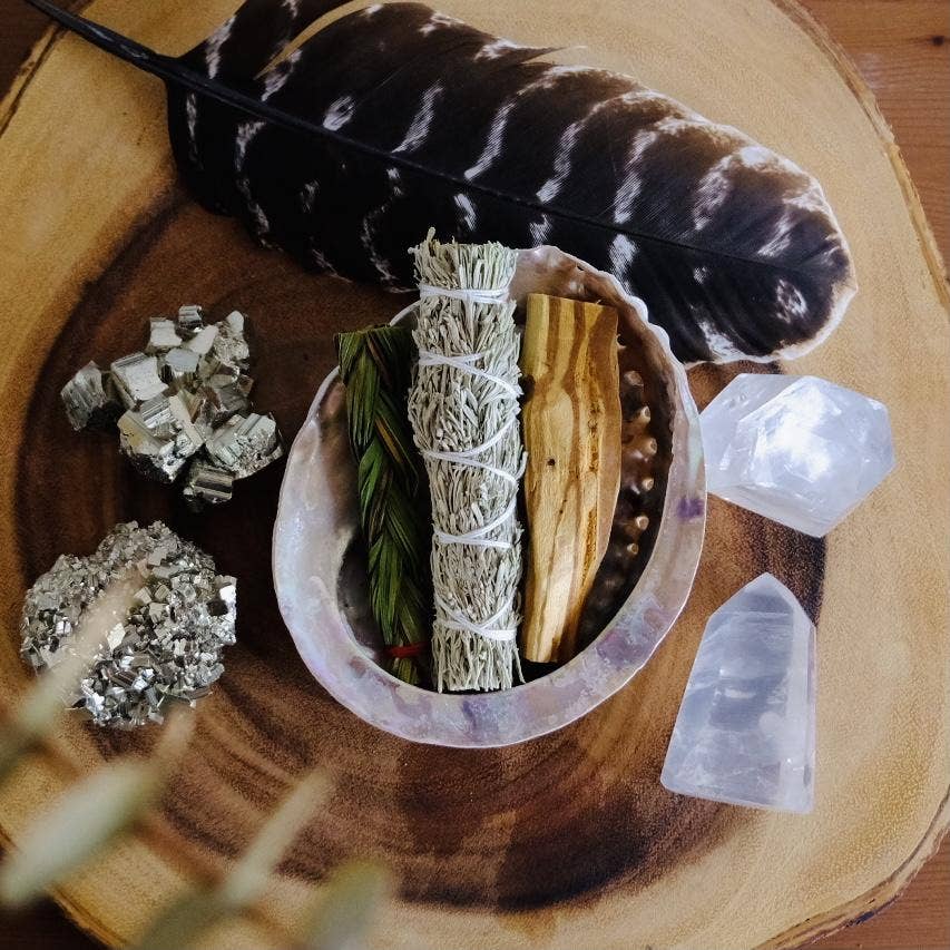 Ark Made - Wholesale Sage Bundle - Classic Cleansing Smudge Kit