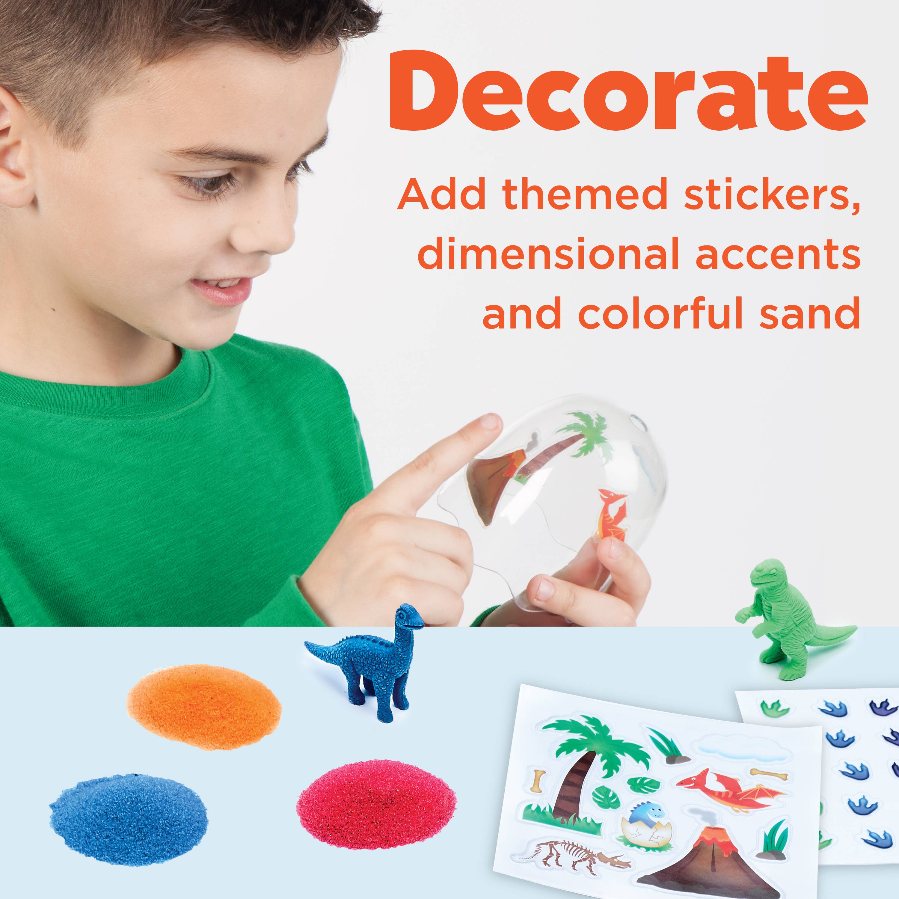 Faber-Castell / Creativity for Kids - Wholesale DIY Craft Kit - Kids - Grow a Mini Garden – Dinosaur - DIY Craft Kit for Kids6