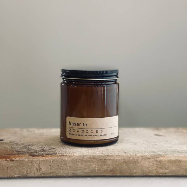 Z Candles - Wholesale Jar/Filled Candle - Fraser Fir