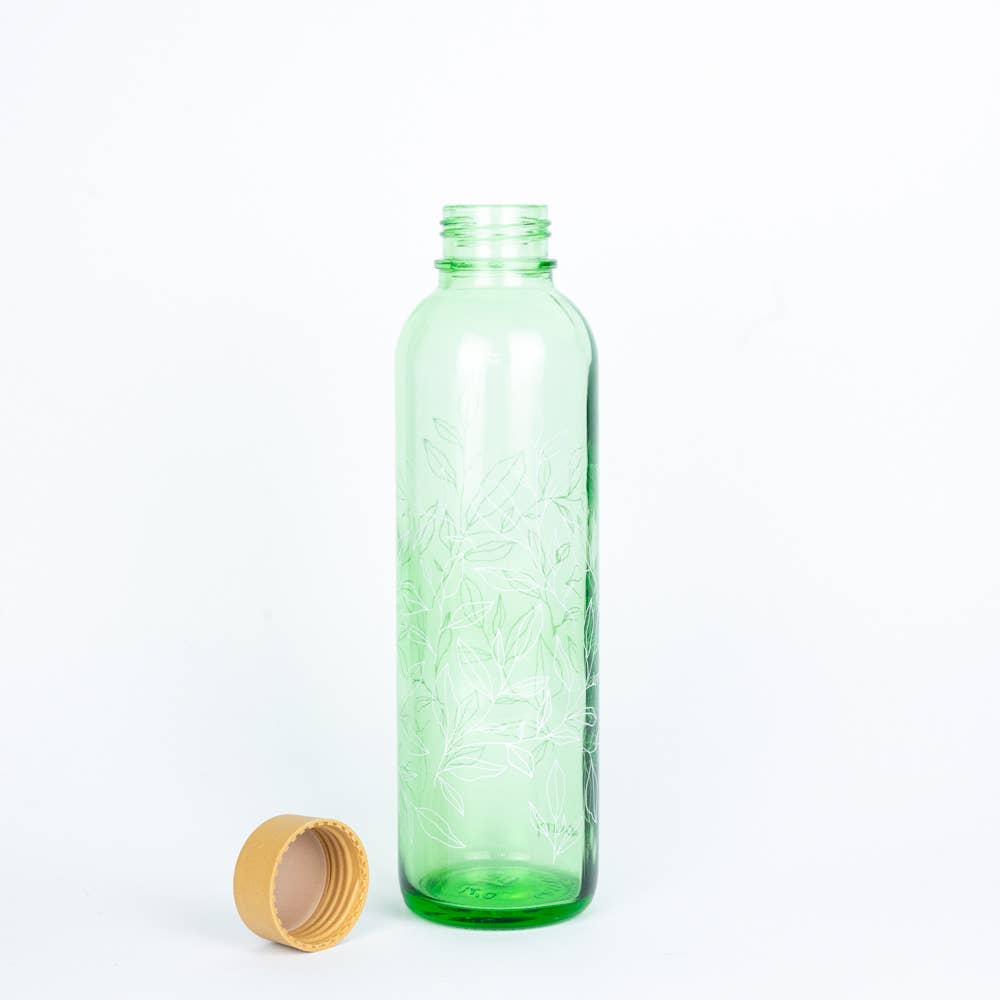 Carry Bottles - Wholesale Water Bottle - Glass water bottle - CARRY Bottle GREEN HARMONY 0.7l3