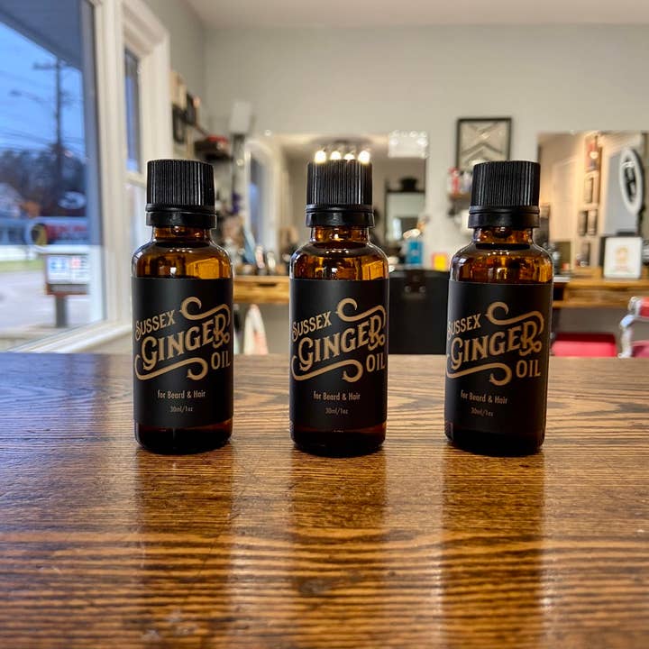 The Sussex Beard Oil Merchants – wholesale Beard styling product – Ginger Beard Oil For Men - Conditioner & Moisturizer - Vegan