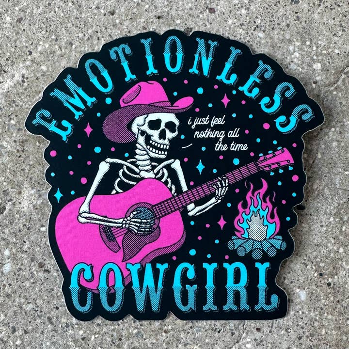 Cowgirl Sticker for wholesale by Jos Par