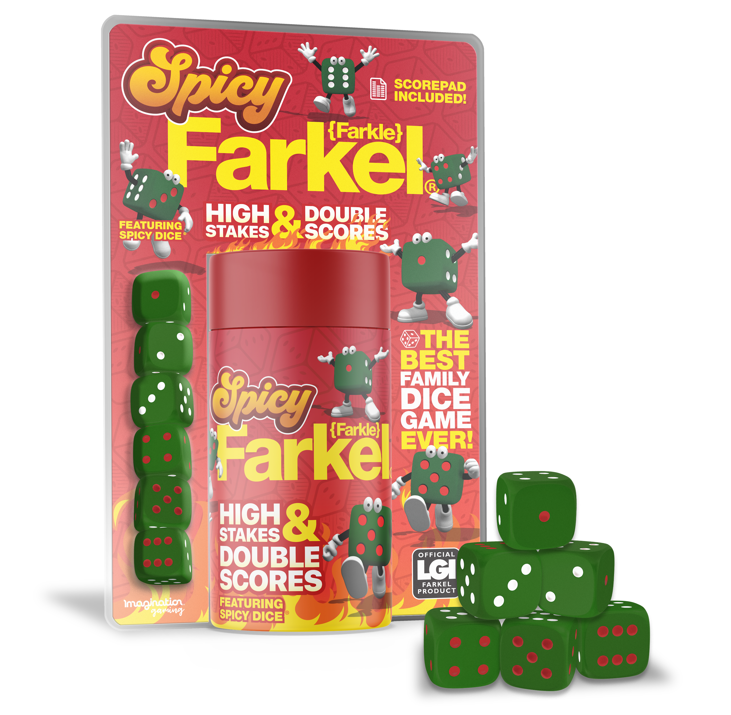 Imagination Gaming - Wholesale Board Game - Farkel Spicy Canister1