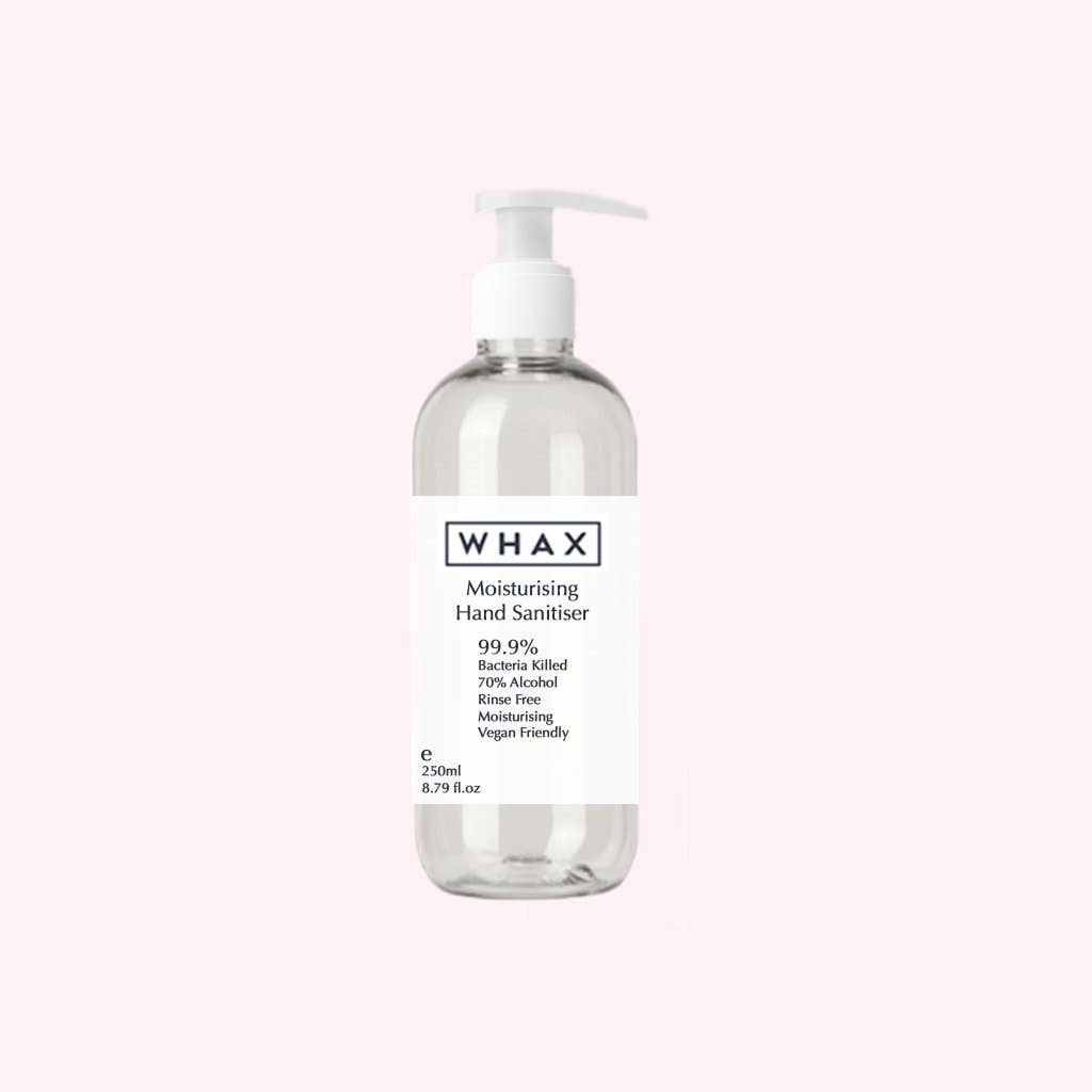 Whax - Wholesale Hand sanitiser - WHAX Hand Sanitiser 250ml - Pack of 190