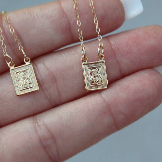 Naomi's Happy Place Shop - Wholesale Pendant/Charm Necklace - Scapular Necklace21