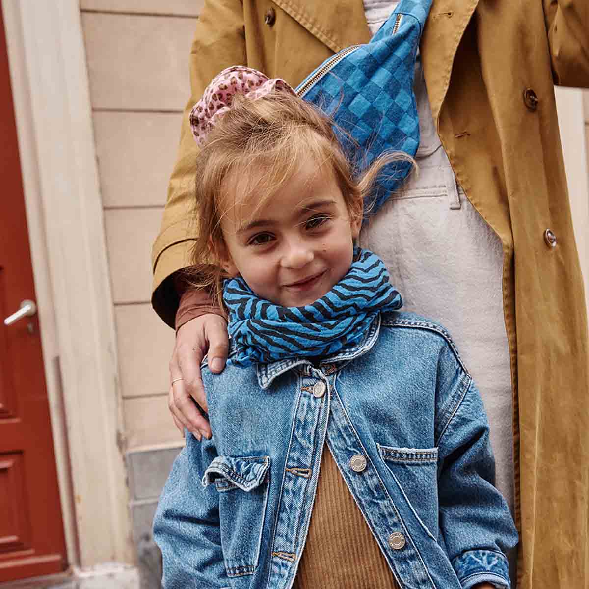 BIANCA SWADDLE ZEBROU GREEK BLUE for wholesale on Faire5