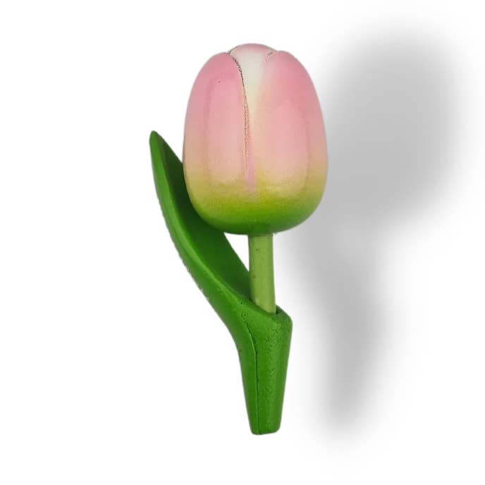 Neon Pink Tulip Magnets - Order Here By Color (7 Total) Text for wholesale on Faire1