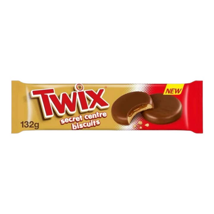 Twix Secret Centre Biscuits (UK)
132g for wholesale by Made in eatalia