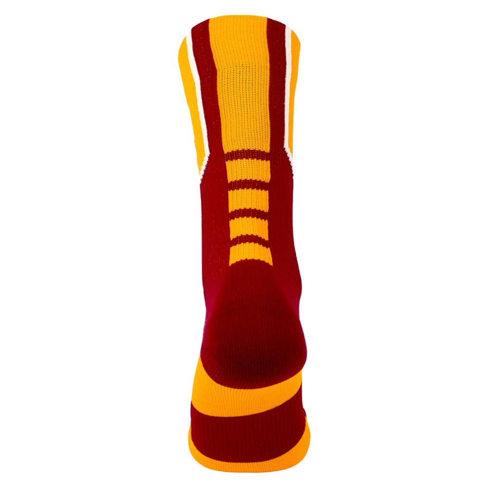 Donegal Bay - Wholesale Socks - Unisex - Iowa State Cyclones Gold Sports Performance Socks2