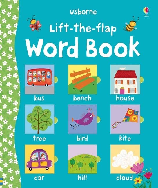 HarperCollins - Wholesale Preschool Book (3-5) - Lift-The-Flap Word Book : Usborne