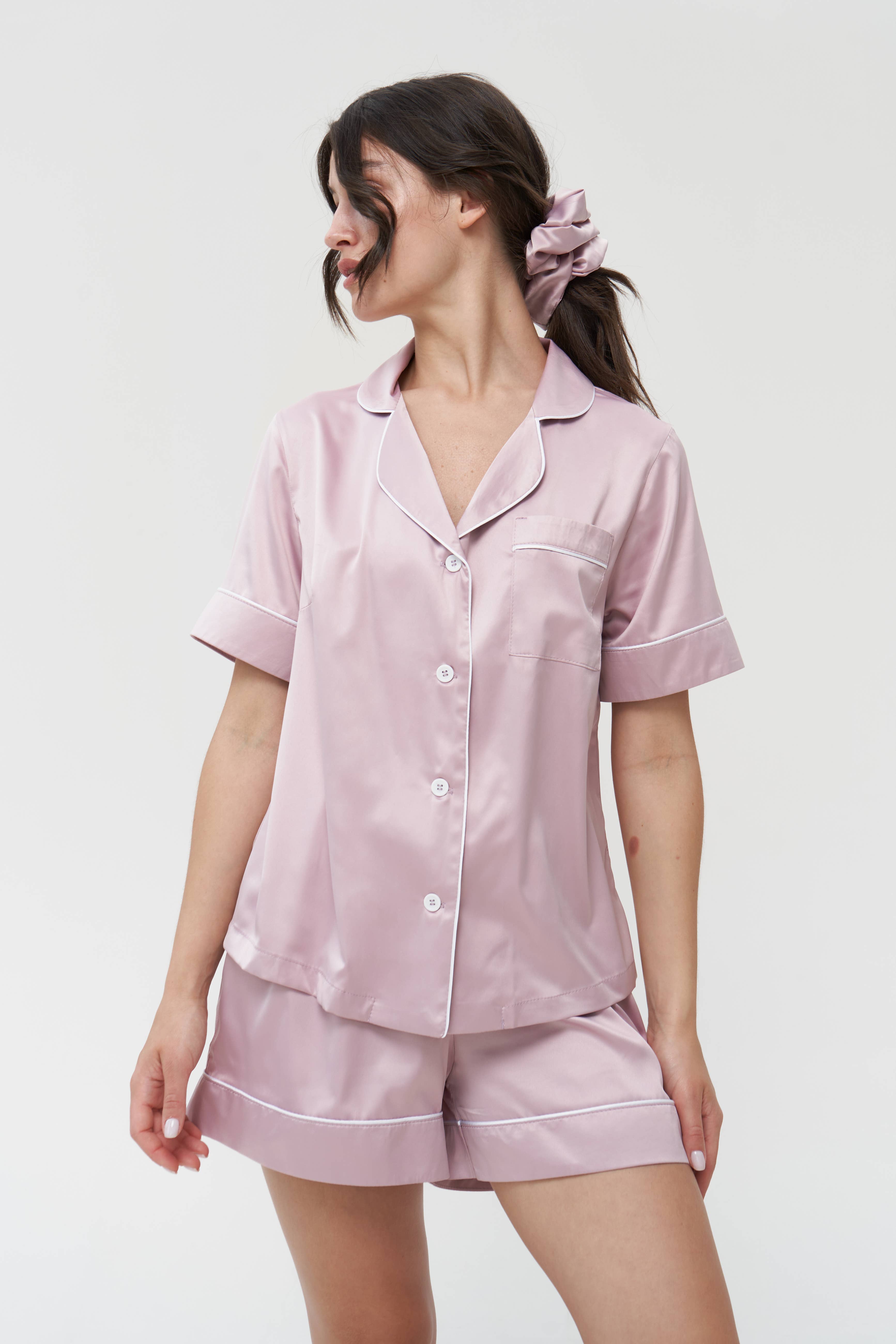 IDENTITY LINGERIE - Wholesale Sleepwear Set - Women's - Silk Pajama Set for Women Bridesmaid Satin Nightwear Pyjama10