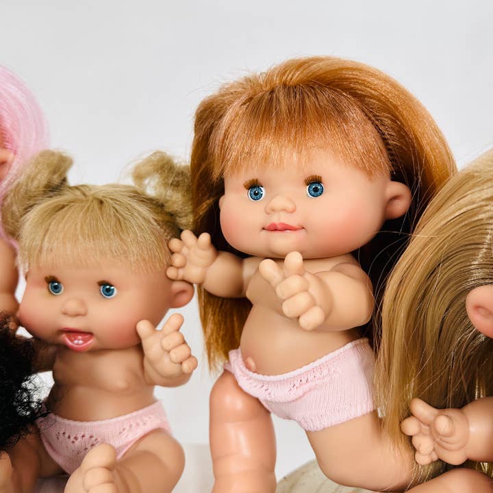 Nines Artesanals d'Onil Dolls - Vendita all'ingrosso Bambola - Bambini - BIANCHERIA INTIMA PER BAMBOLE PECOTE APRI E CHIUDI GLI OCCHI DISPLAY 89