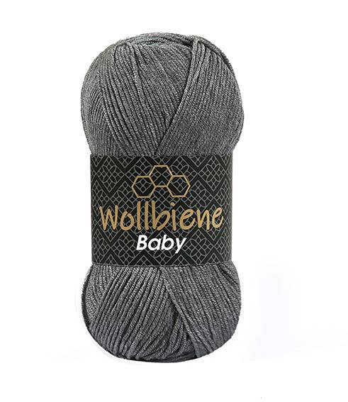 Wollbiene – Engroshandel Garn – Wollbiene babystrikkegarn 100 g, anti-fnuller til hækling og strik6