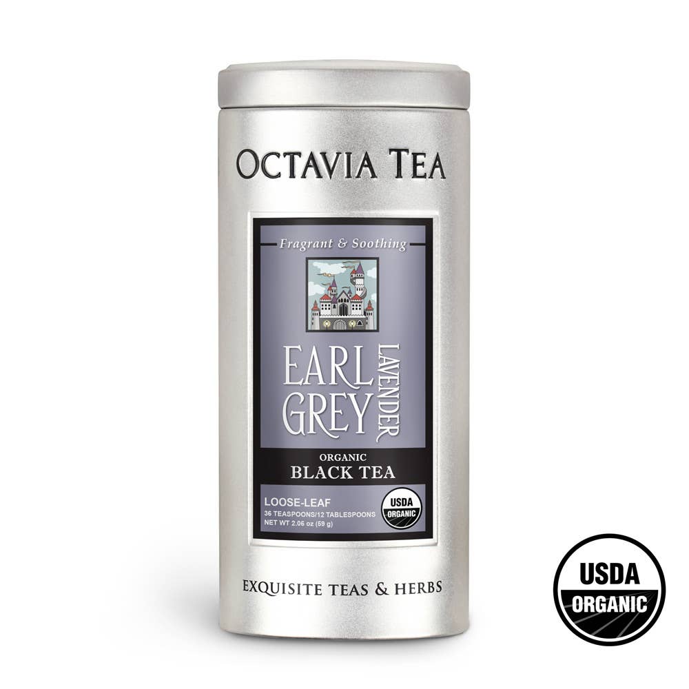 Octavia Tea - Wholesale Loose Tea - Earl Grey Lavender - Organic Loose Tea2