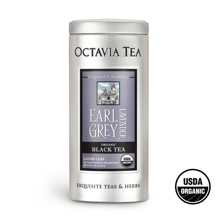 Octavia Tea - Wholesale Loose Tea - Earl Grey Lavender - Organic Loose Tea2