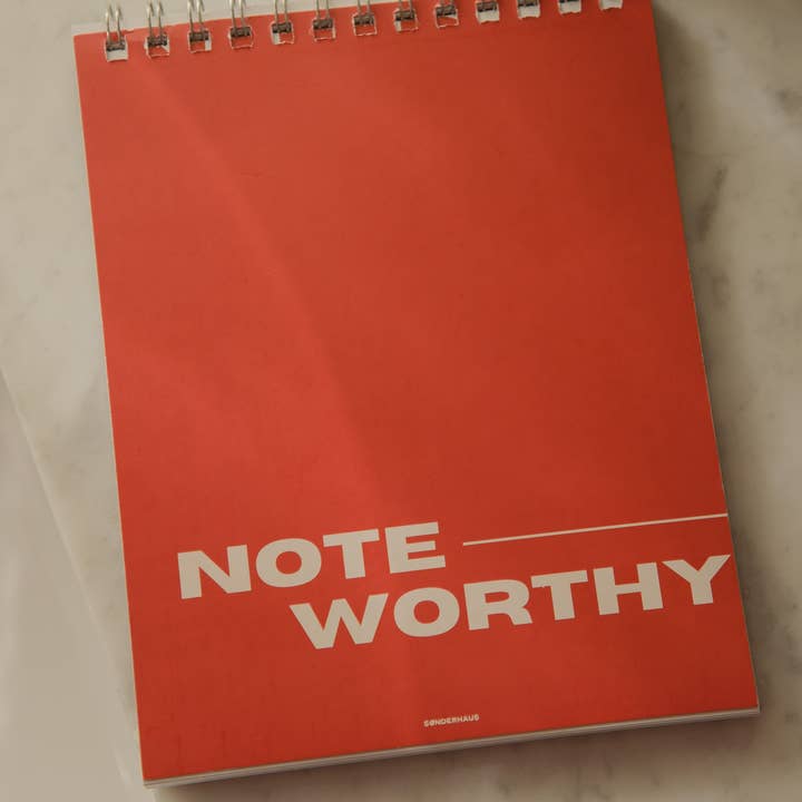 Sonderhaus - Wholesale Notepad - The Noteworthy Pad2