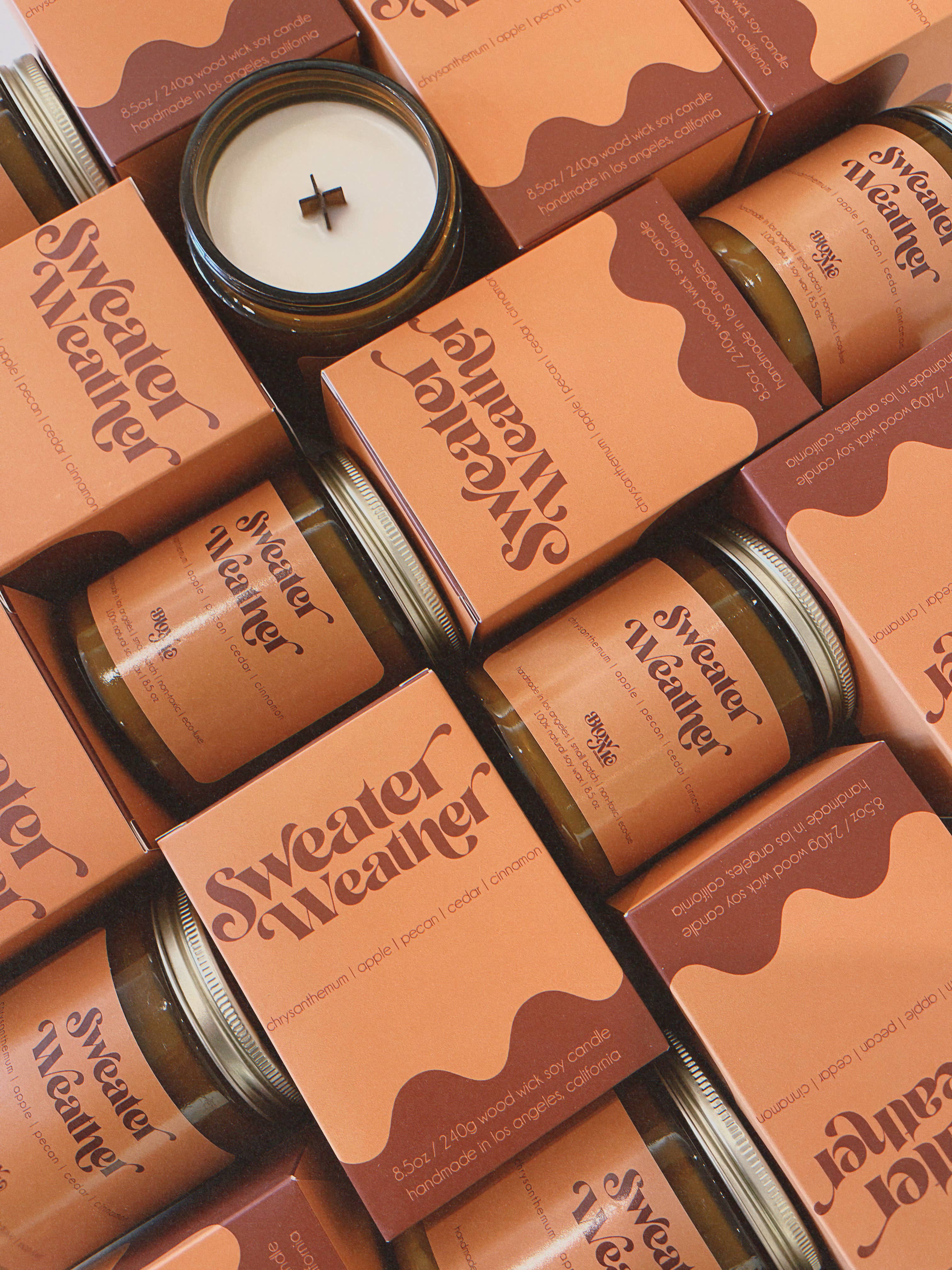 Blow Me Candle Co. – wholesale Burkljus – Tröja Väder