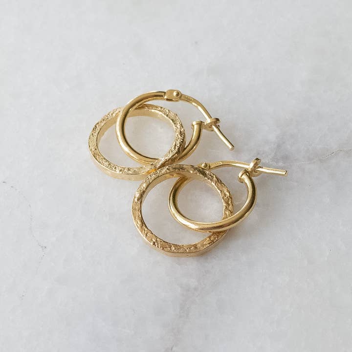 Mélanie Pigeaud Jewelry – Engroshandel Hængeøreringe og creoløreringe – Cirkel af empower øreringe