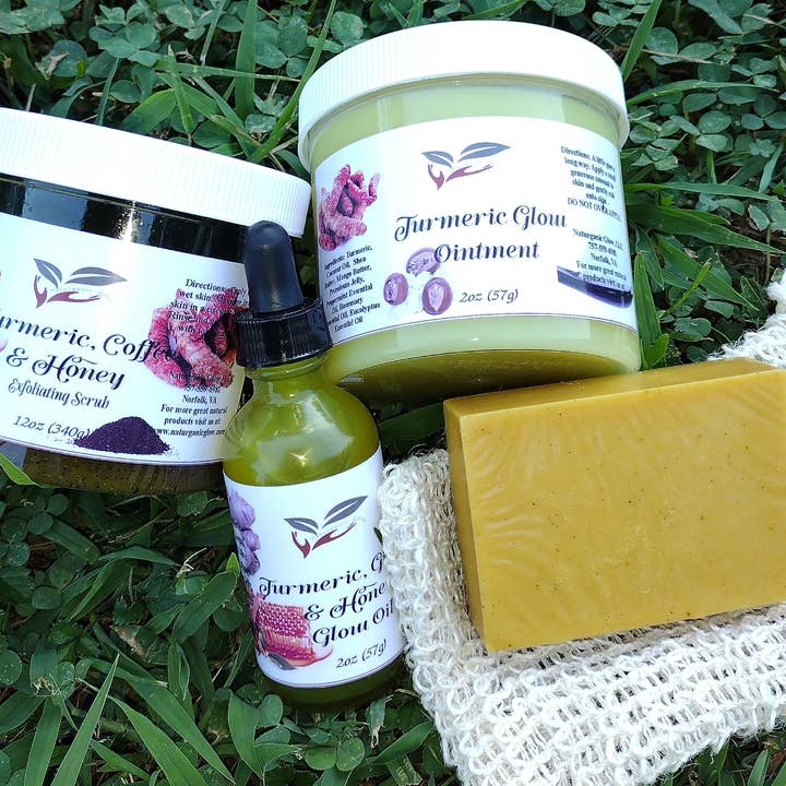 Kurkuma-Glow-Paket für den Großhandel von Naturganic Glow LLC