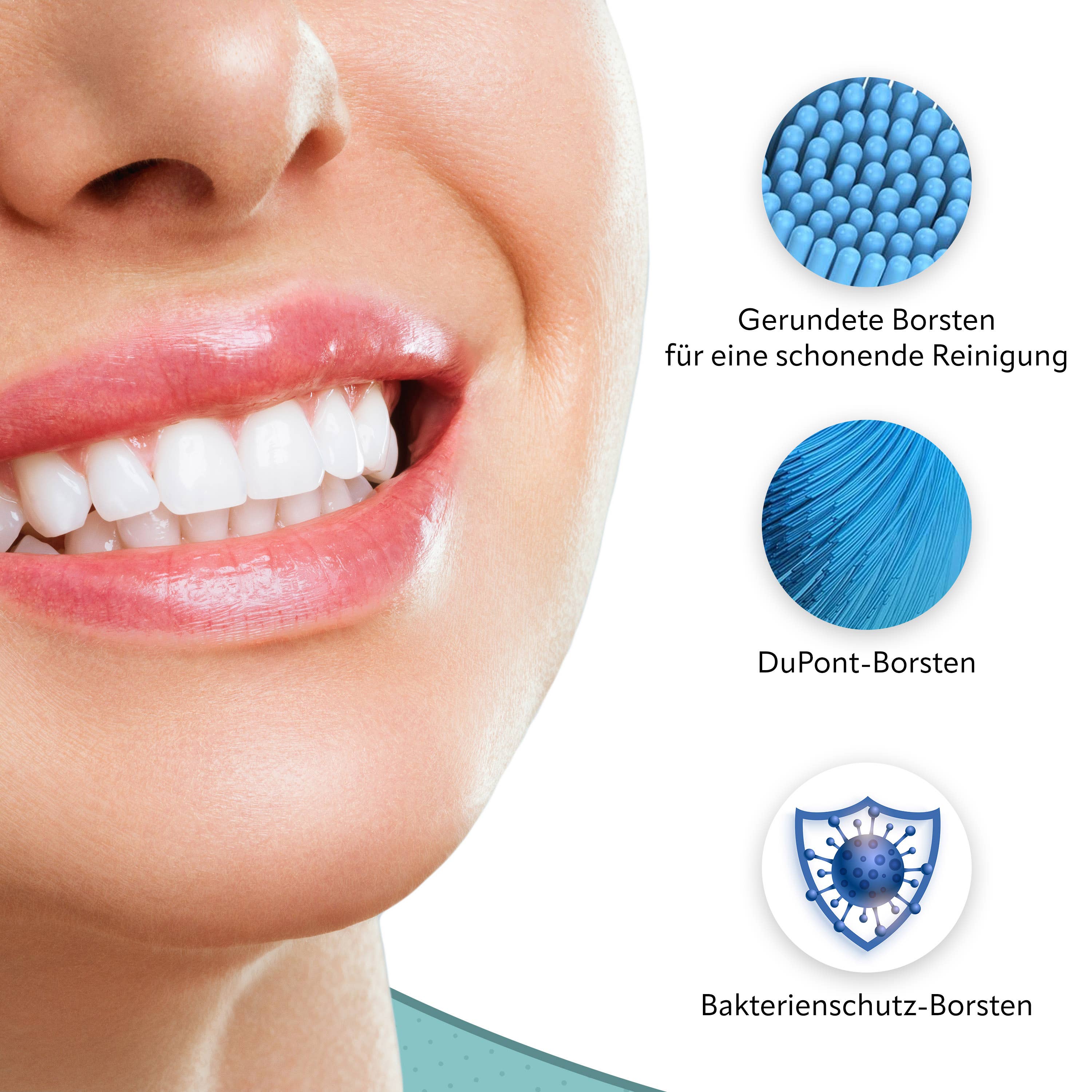 Wunder Zahnstocher - Wholesale Toothbrush - Brushes for Oral B IO (pack of 8) black4