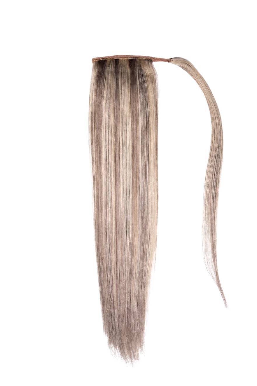 Euphoria Hair & Accessories - Wholesale Hair Extensions - Juliet 18''- Human Hair Wrap-Around Ponytail Extension8