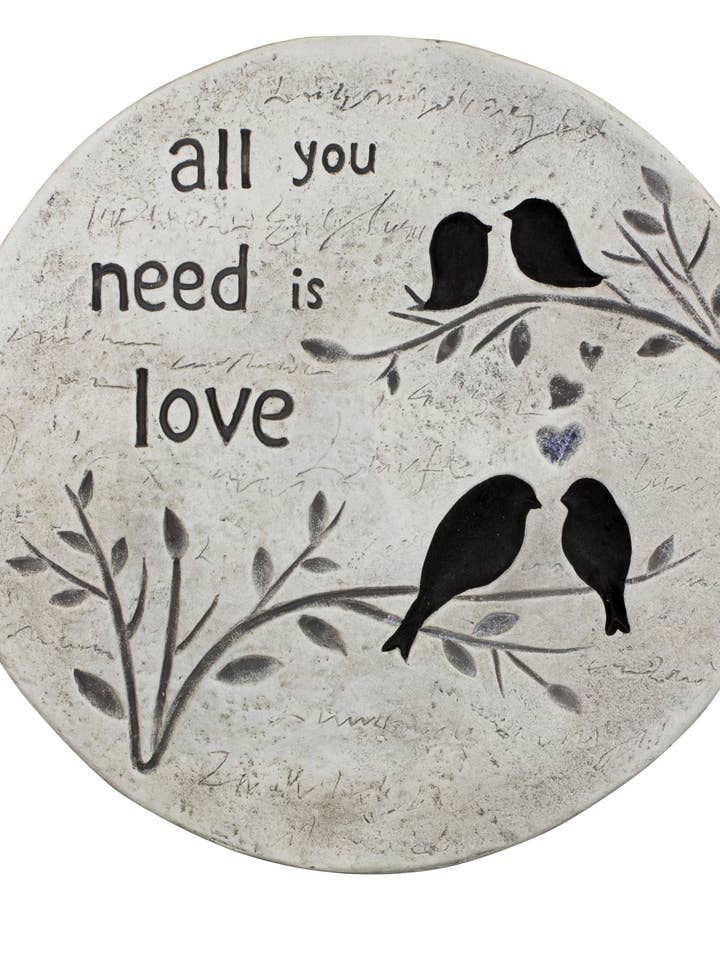 All you Need is love Stepping Stone for wholesale by Fine Life Products