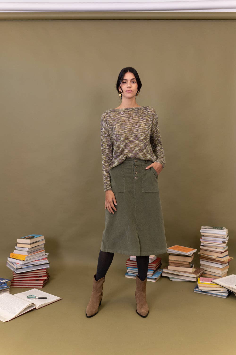 POEMS BCN - Wholesale Knit Sweater - Women's - LILLO FANTASY KNIT JERSEY0