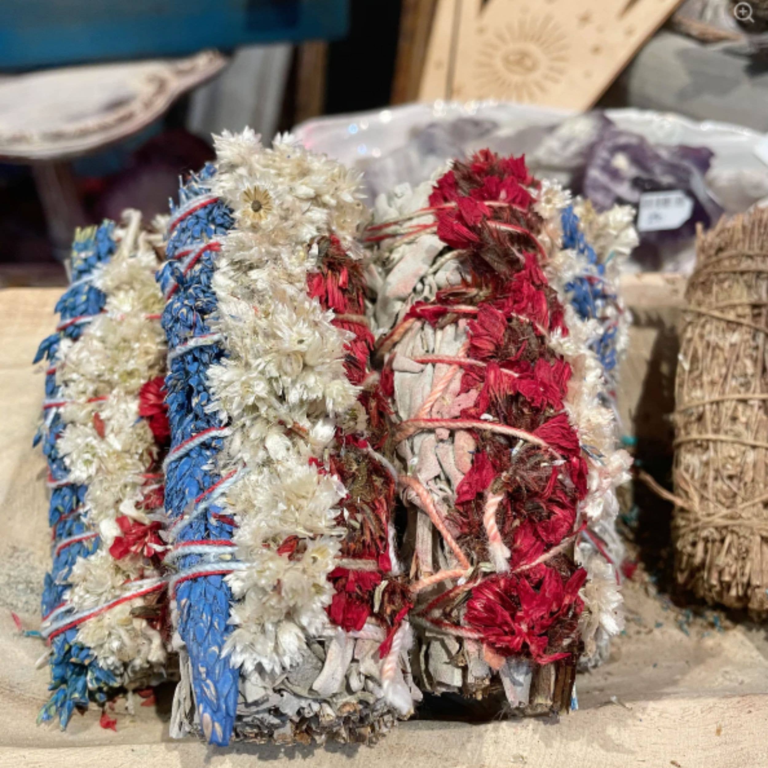 Orglamix – wholesale Salviabunt – Orglamix högvibrerande kit med salvia, rökelsepinnar och kristaller13