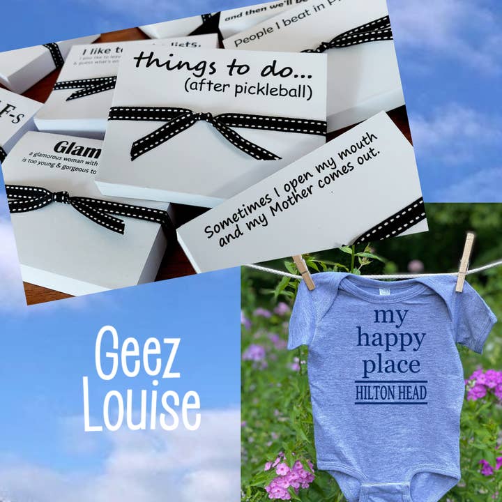 Geez Louise Goods - Wholesale Tea Towel - Born To Be Wild...Until 9pm