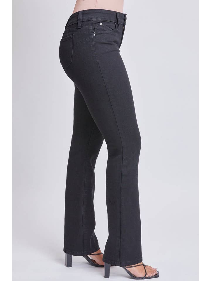 YMI - Wholesale Jeans - Women's - Sustainable WannaBettaButt Mid Rise Bootcut Jeans-P17093710