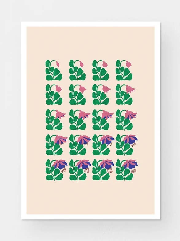 Fuchsia Frames for wholesale by Liv Lee