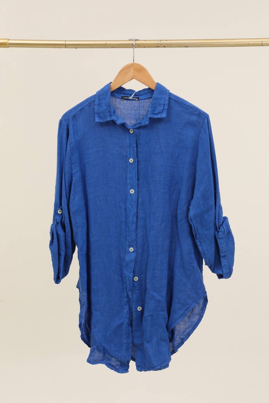 la maison des fibres naturelles - Wholesale Button Down Shirt - Women's - 100% linen shirt 62015939