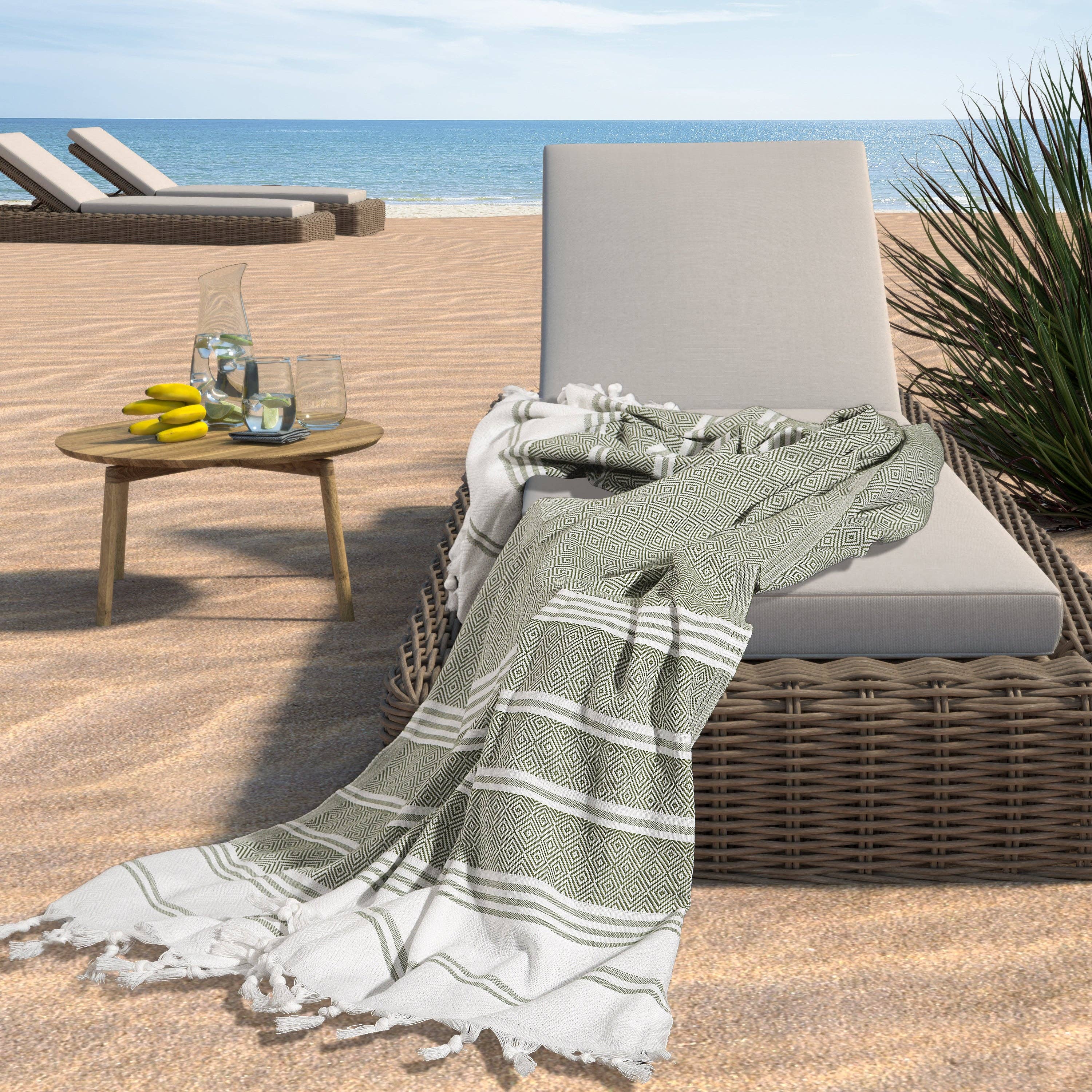 westmarkusa corp - Vente Serviette de plage - Serviettes de plage turques surdimensionnées, extra larges lilas, anti-sable, séchage rapide, 104 x 173 cm, pour hommes et femmes, lot de 111