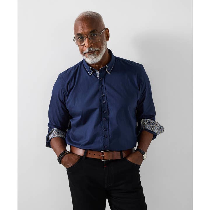 Camicia Dapper a Doppio Colletto Mortale per la vendita all'ingrosso da parte di Joe Browns