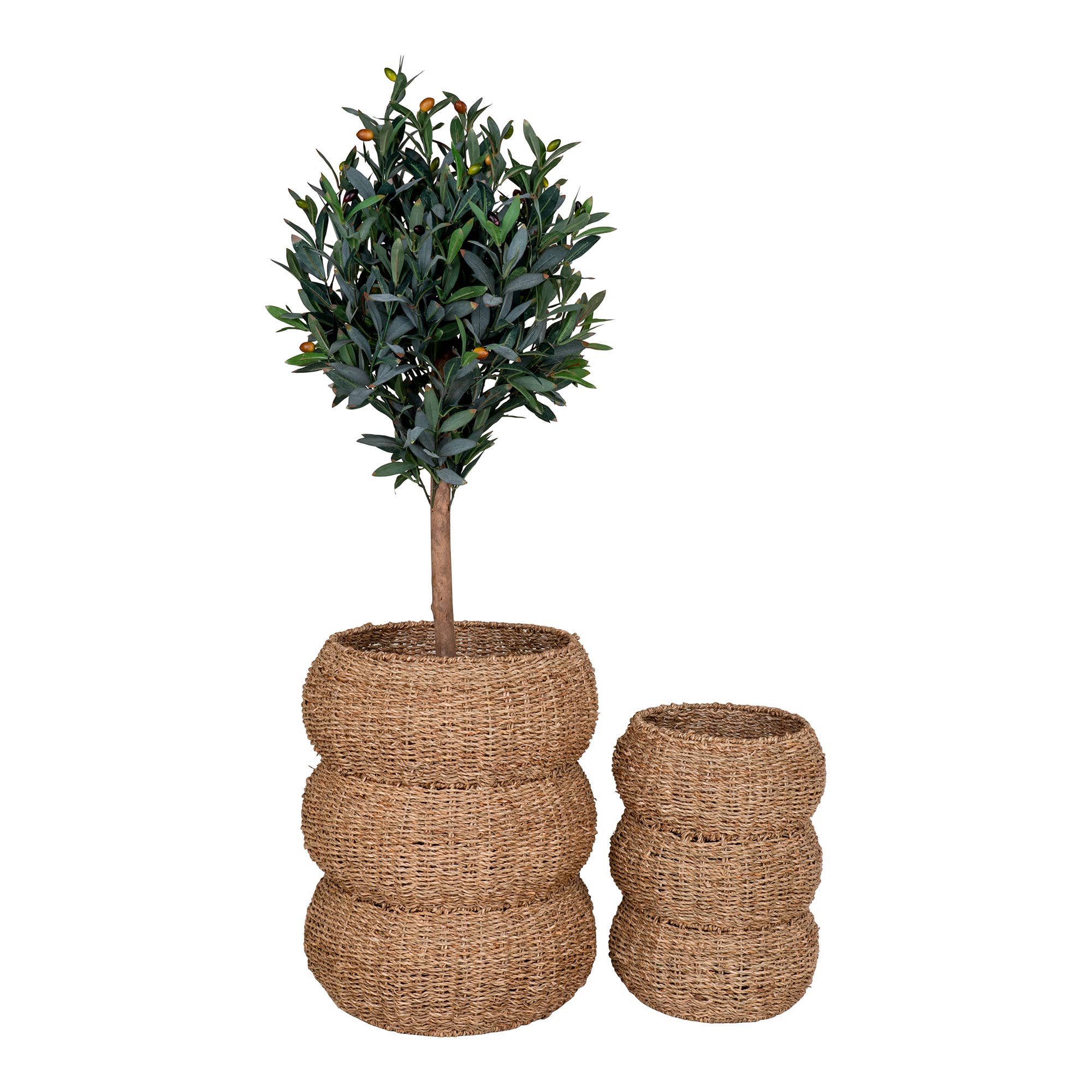 House Nordic - Wholesale Basket - Sarbas Baskets seagrass. nature
set of 22