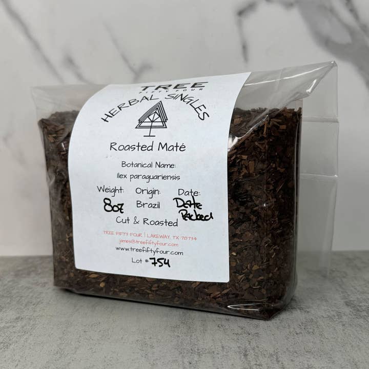 Tree Fifty Four - Wholesale Loose Tea - Roasted Yerba Mate | 2oz - 1 KG | Bulk Herbs5